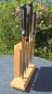 Preview: Magnet-Messerhalter „Buche 2“ aus Buchenholz – handgefertigtes Unikat