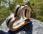 Preview: Vase in Herzform gefaste Kanten