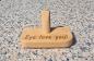 Preview: Personalisierter Brillenparkplatz aus Holz