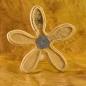 Preview: Dekoblume mit Filzapplikation