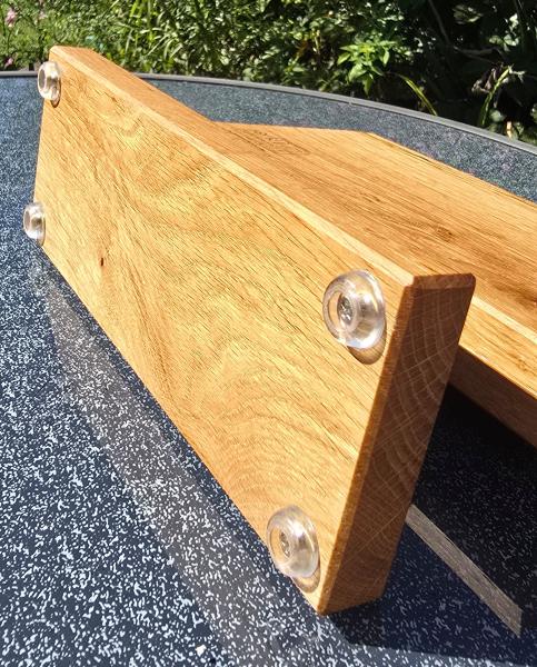 Magnet-Messerhalter aus Eiche – handgefertigtes Holzunikat