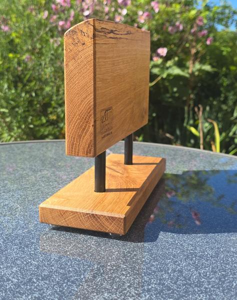 Magnet-Messerhalter aus Eiche – handgefertigtes Holzunikat