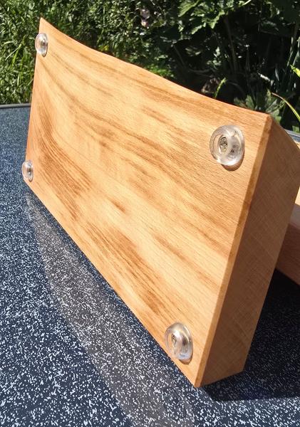 Magnet-Messerhalter „Buche 1“ aus Holz – handgefertigtes Unikat