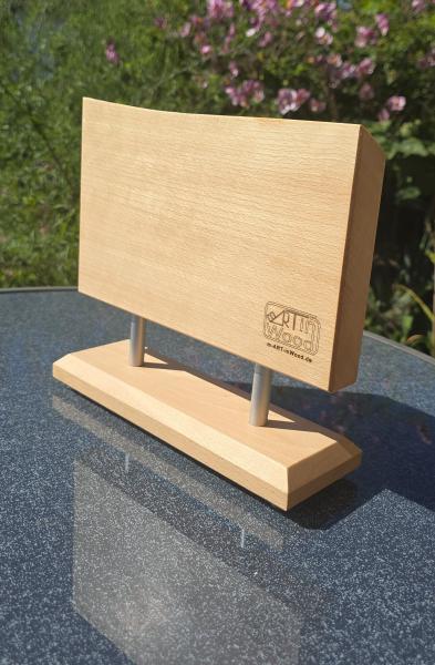 Magnet-Messerhalter „Buche 2“ aus Buchenholz – handgefertigtes Unikat
