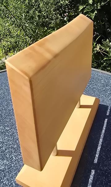Magnet-Messerhalter „Buche 2“ aus Buchenholz – handgefertigtes Unikat