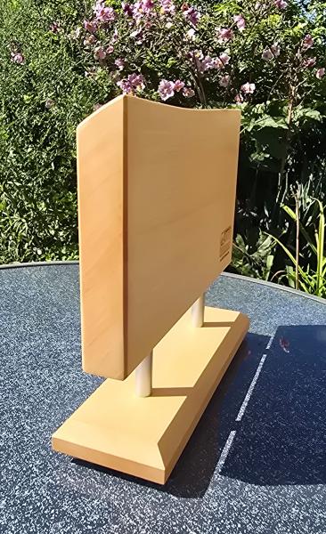 Magnet-Messerhalter „Buche 2“ aus Buchenholz – handgefertigtes Unikat