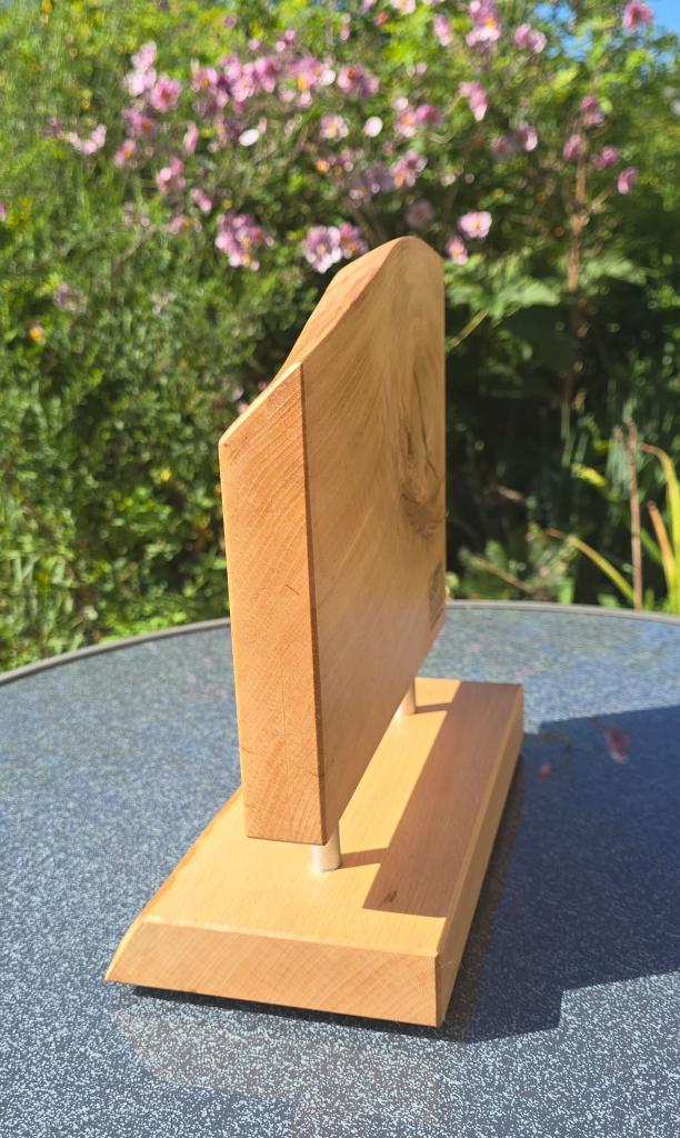 Magnet-Messerhalter „Buche 1“ aus Holz – handgefertigtes Unikat