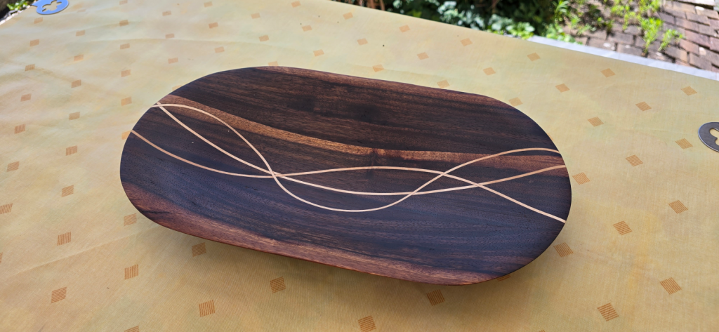Handgefertigte Schale aus Indian Laurel von mARTinWood