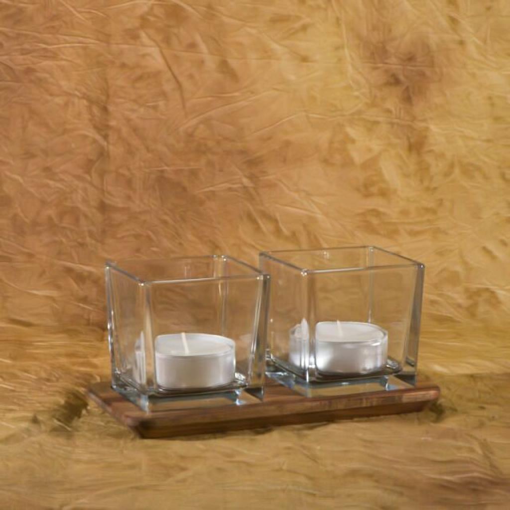 Kerze Cube 2 Vorderansicht