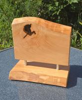 Magnet-Messerhalter „Buche 1“ aus Holz – handgefertigtes Unikat